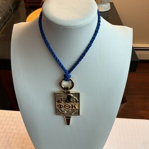 Phi Theta Kappa (PTK) Honor Society Gold Tone Pendant Necklace